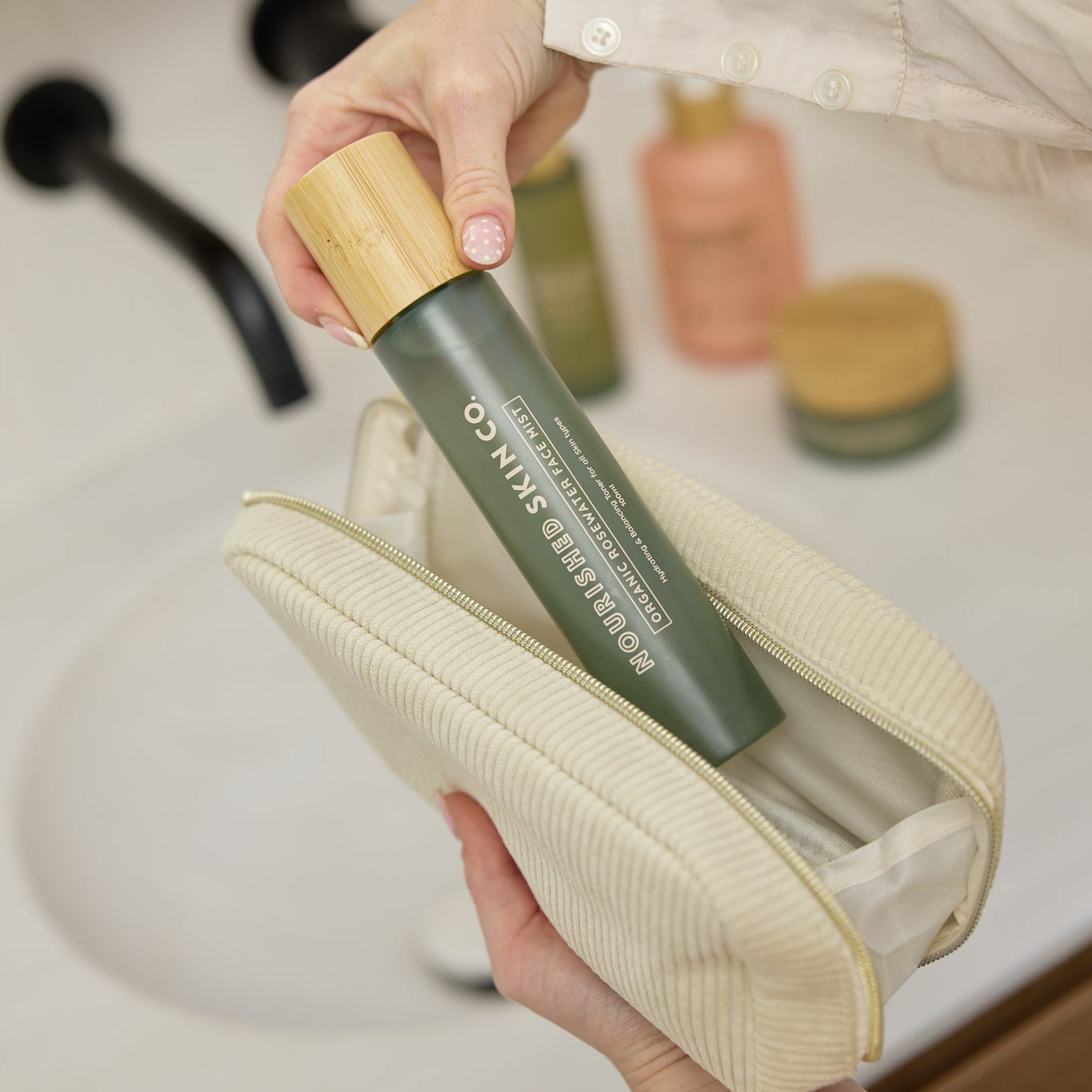 Nourished Cosmetic Bag