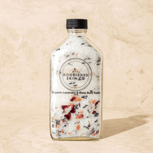 Load image into Gallery viewer, Organic Lavender & Rose Bath Salts Combo