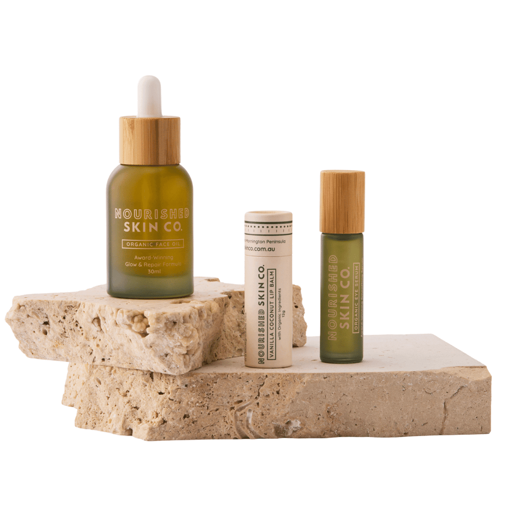 Organic Face Set for Glowing, Healthy Skin