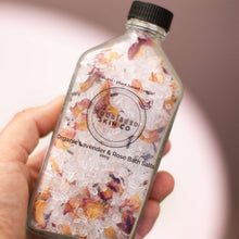 Load image into Gallery viewer, Organic Lavender &amp; Rose Bath Salts
