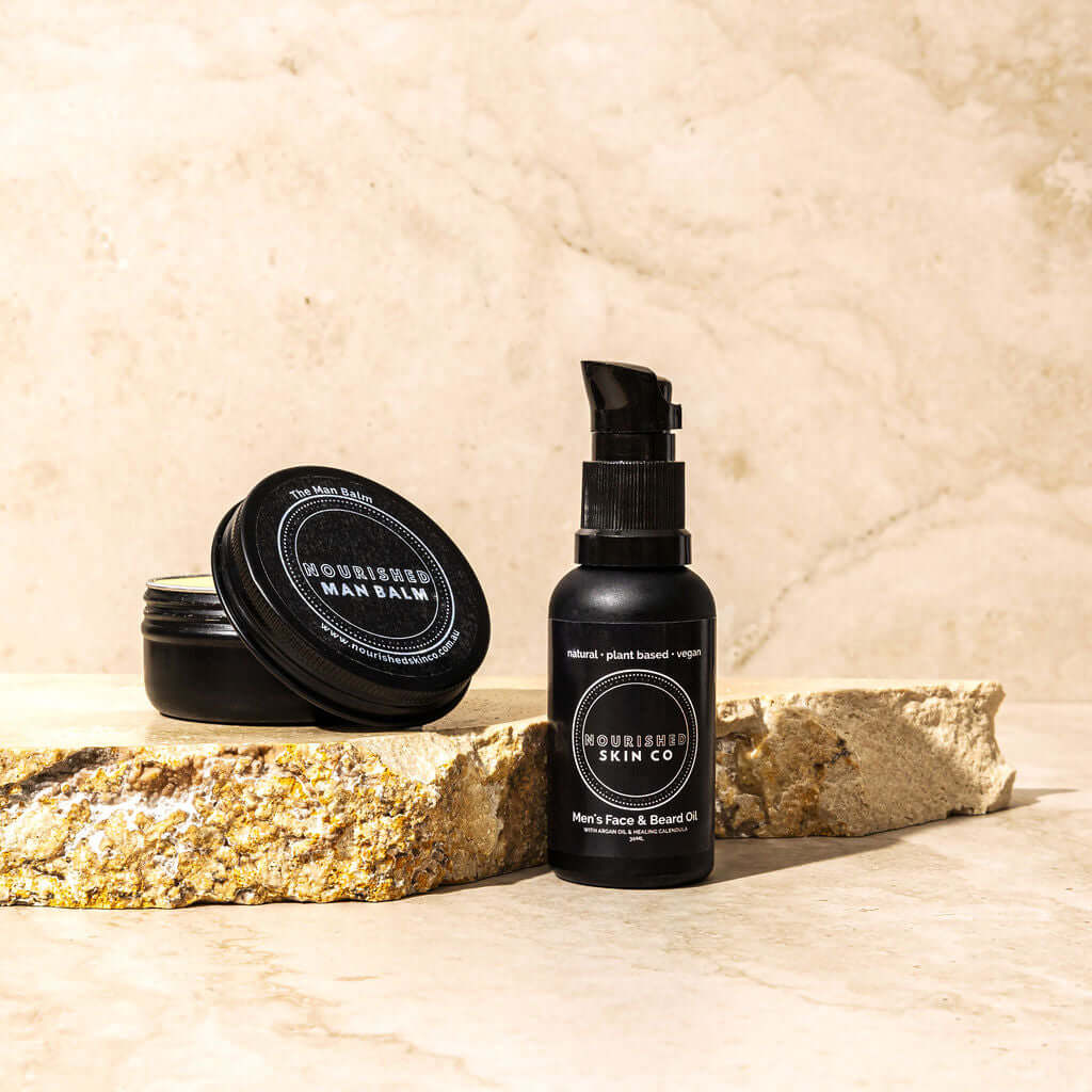 Best Men's Skincare & Grooming Set | Nourished Skin Co